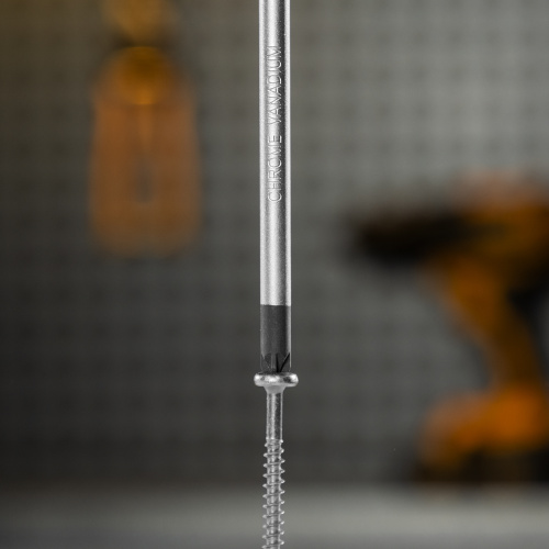 Отвертка PZ2x100 мм, CrV, трехкомпонентная рукоятка Denzel по ценам производителя в Краснодаре с доставкой по всей России