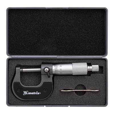 Микрометр механический,0-25 мм Matrix по ценам производителя в Краснодаре с доставкой по всей России