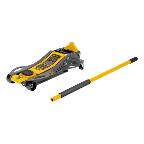 Домкрат гидравлический подкатной, 3,8 т, 110-580 мм, быстрый подъем, низкий подхват, проф. Denzel по ценам производителя в Краснодаре с доставкой по всей России