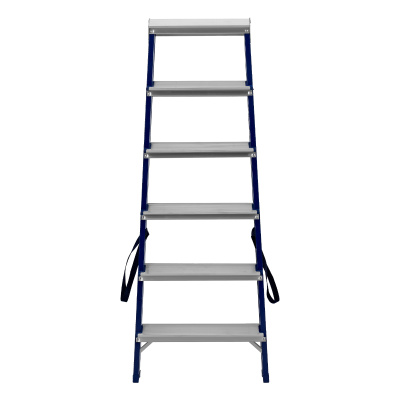 Стремянка двусторонняя 6 ступеней, стальная, Сибртех по ценам производителя в Краснодаре с доставкой по всей России