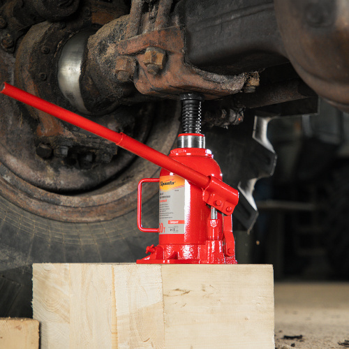 Домкрат гидравлический бутылочный 20 т, h подъема 215-405 мм Sparta Compact по ценам производителя в Краснодаре с доставкой по всей России