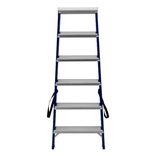 Стремянка двусторонняя 6 ступеней, стальная, Сибртех по ценам производителя в Краснодаре с доставкой по всей России