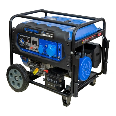 Генератор бензиновый Dinking DKA8500EW (8,5кВт, электростартер, 17лс, колёса, АВР) по ценам производителя в Краснодаре с доставкой по всей России