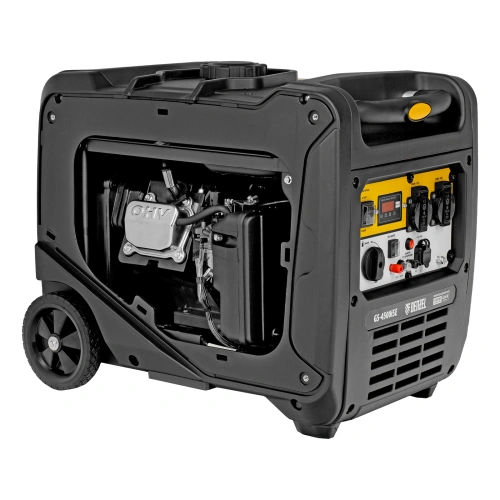Генератор инверторный GS-4500iSE, 4,5 кВт, 230 В, закрытый корпус, электростартер Denzel по ценам производителя в Краснодаре с доставкой по всей России