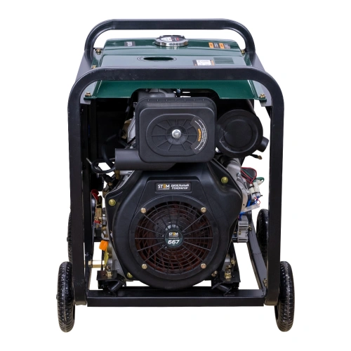 Генератор дизельный STEM Techno S8500DE (8,5кВт, электростартер, дисплей, подогрев, АВР) по ценам производителя в Краснодаре с доставкой по всей России