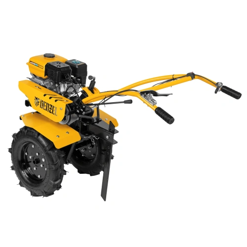 Мотоблок DPT-270, 7 л.с, ременное сцепление, ширина 85 см, глубина 35 см, фрез 3 х 4, ШОМ, передачи 2В/1Н Denzel по ценам производителя в Краснодаре с доставкой по всей России