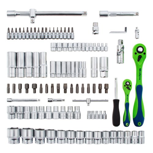 Набор инструментов 108 предметов, CrV, 1/2", 1/4" Сибртех по ценам производителя в Краснодаре с доставкой по всей России