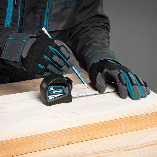 Рулетка "Doppelhaken",5 м x 19 мм,двухсторонний зацеп,Нейлон,двусторонняя шкала,автоматическая фиксация Gross по ценам производителя в Краснодаре с доставкой по всей России