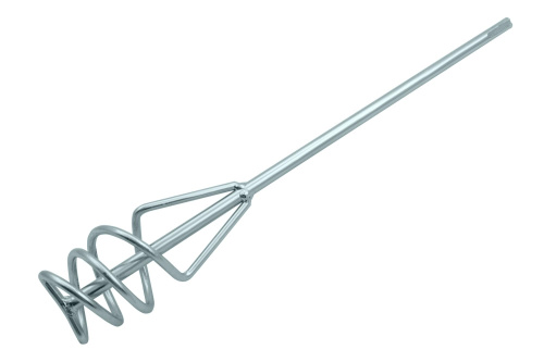 Миксер для песчано-гравийных смесей, 60 х 400 мм, оцинкованный, хвостовик SDS Plus Denzel по ценам производителя в Краснодаре с доставкой по всей России