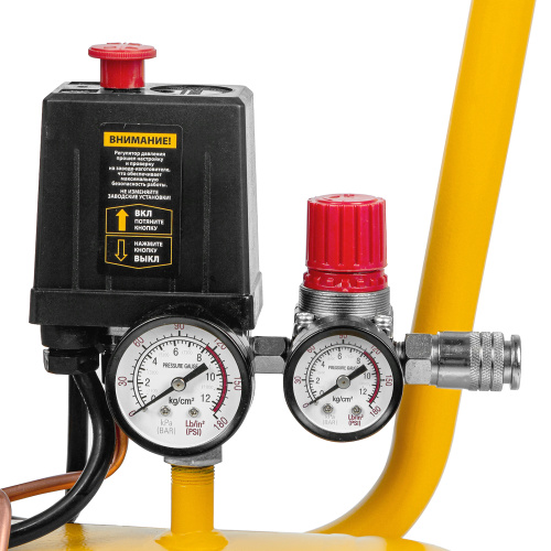 Компрессор воздушный DCV2200/50, прямой привод, 2.2 кВт, 50 литров, 380 л/мин Denzel по ценам производителя в Краснодаре с доставкой по всей России