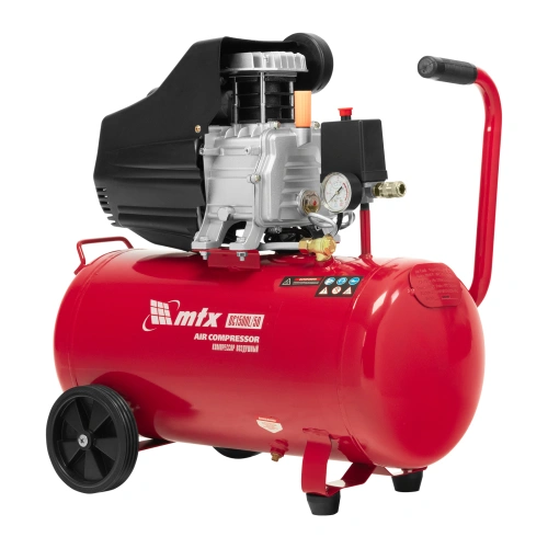 Компрессор воздушный DC1500L/50, 1,5 кВт, 50 л, 210 л/мин MTX по ценам производителя в Краснодаре с доставкой по всей России