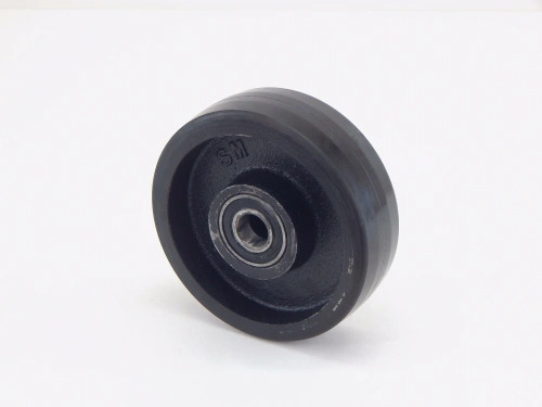 Колесо полиуретан 150х50 мм с подшипником для тележек гидравлических BFWL/BFL10/BFL15 по ценам производителя в Краснодаре с доставкой по всей России