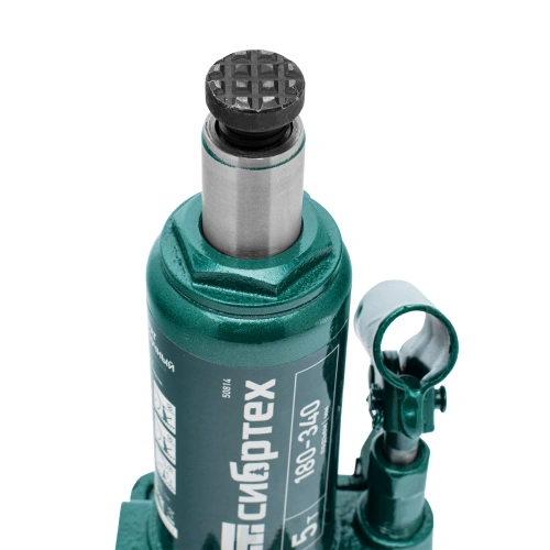 Домкрат гидравлический бутылочный, 5 т, 180-340 мм, в пласт. кейсе Сибртех по ценам производителя в Краснодаре с доставкой по всей России