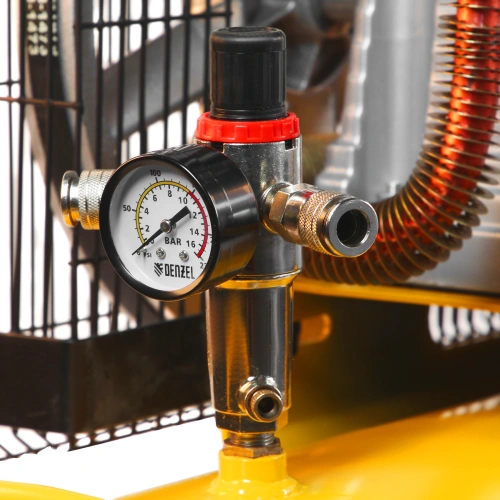 Компрессор воздушный, ременный привод BCI5500-T/270, 5.5 кВт, 270 литров, 850 л/мин Denzel по ценам производителя в Краснодаре с доставкой по всей России