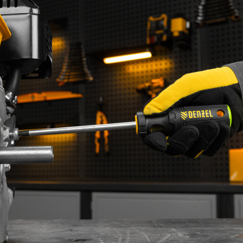 Отвертка, PZ3x150 мм, S2, 3к рукоятка Denzel по ценам производителя в Краснодаре с доставкой по всей России