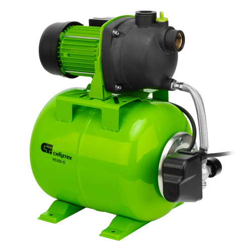 Насосная станция НС650-П, 650 Вт, напор 37 м, 3200 л/ч, ресивер 19 л Сибртех по ценам производителя в Краснодаре с доставкой по всей России