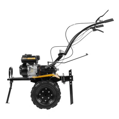 Мотоблок DPT-270X, 7 л.с., диск.сцеп, шир 90 см, глуб 35 см,фрез 3х4,ВОМ,скор 2В/1Н,кол 8" Denzel по ценам производителя в Краснодаре с доставкой по всей России