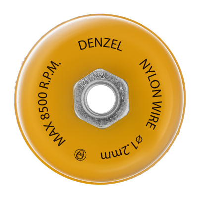 Щетка для УШМ, 100 мм, Чашка, нейлоновая щетина, М14 Denzel по ценам производителя в Краснодаре с доставкой по всей России