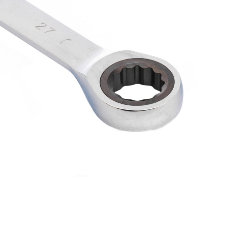 Ключ комбинированный трещоточный, 27 мм, CrV, зеркальный хром Matrix по ценам производителя в Краснодаре с доставкой по всей России