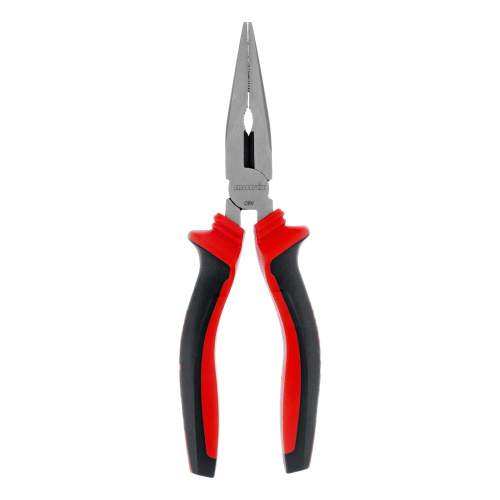 Длинногубцы прямые, 180 мм, хром-ванадий, двухкомпонентные рукоятки Matrix по ценам производителя в Краснодаре с доставкой по всей России