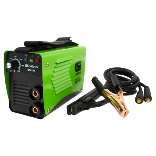 Аппарат инверторный дуговой сварки ИДС-190, 190 А, ПВ 80%, диаметр электрода 1.6-4 мм Сибртех по ценам производителя в Краснодаре с доставкой по всей России