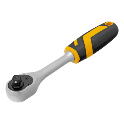 Ключ-трещотка 3/8", 90 зубьев, с быстрым сбросом, CrV Denzel по ценам производителя в Краснодаре с доставкой по всей России