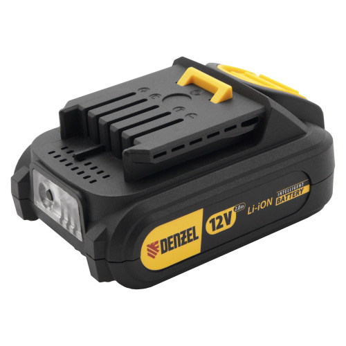Батарея аккумуляторная IB-12-2.0, Li-Ion, 12 В, 2.0 А/ч Denzel по ценам производителя в Краснодаре с доставкой по всей России