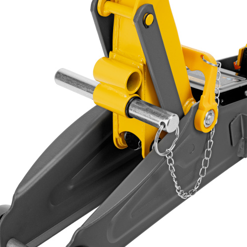 Домкрат гидравлический подкатной с фиксатором, 2 т, 130-330 мм Denzel по ценам производителя в Краснодаре с доставкой по всей России