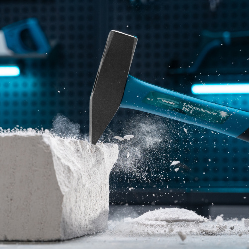 Молоток слесарный, 800 г, квадратный боек, фибергласовая обрезиненная рукоятка Gross по ценам производителя в Краснодаре с доставкой по всей России