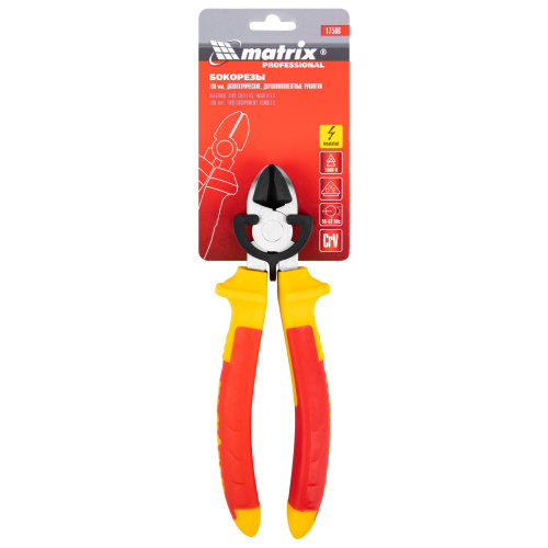 Бокорезы Insulated, 180 мм, двухкомпонентные рукоятки Matrix Professional по ценам производителя в Краснодаре с доставкой по всей России