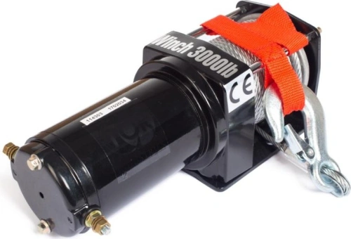 Лебедка автомобильная электрическая 1361кг  13,5м 12В TOR P3000-1A по ценам производителя в Краснодаре с доставкой по всей России