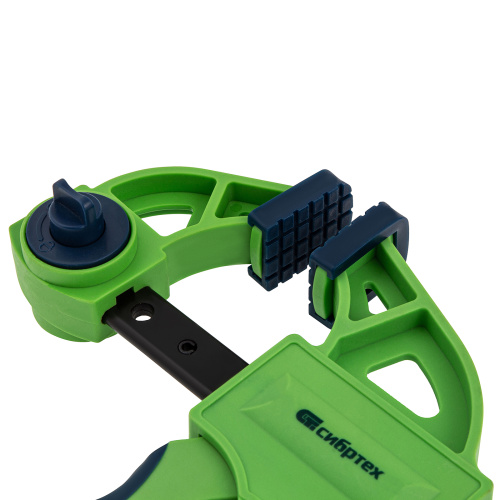 Струбцина F-образная, быстрозажимная, 600 х 70 х 820 мм, пластиковый корпус, фиксатор, двухкомпонентная рукоятка Сибртех по ценам производителя в Краснодаре с доставкой по всей России