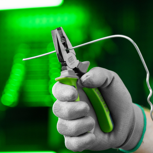 Плоскогубцы комбинированные, 160 мм, фосфатирование, трехкомпонентные рукоятки Сибртех по ценам производителя в Краснодаре с доставкой по всей России