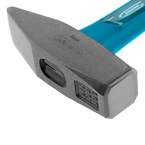 Молоток слесарный, 800 г, квадратный боек, фибергласовая обрезиненная рукоятка Gross по ценам производителя в Краснодаре с доставкой по всей России