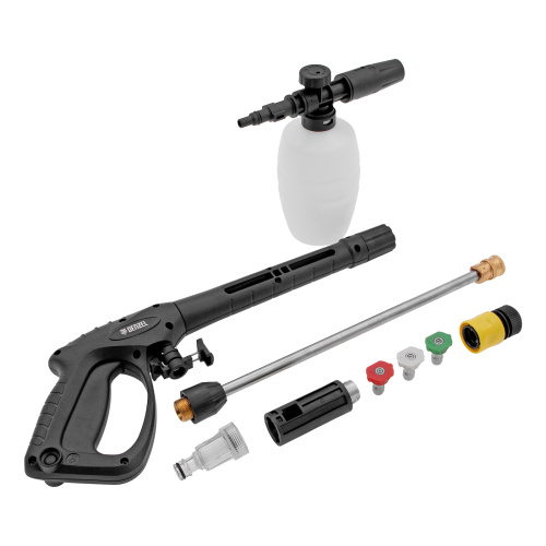 Моечная машина высокого давления R-180i, 2400 Вт, 180 бар, 7.5 л/мин, асинхронный двигатель Denzel по ценам производителя в Краснодаре с доставкой по всей России