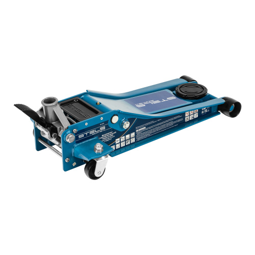 Домкрат гидравлический подкатной 3 т, быстрый подъем, Low profile quick lift, 75-505 мм, профессиональный STELS по ценам производителя в Краснодаре с доставкой по всей России