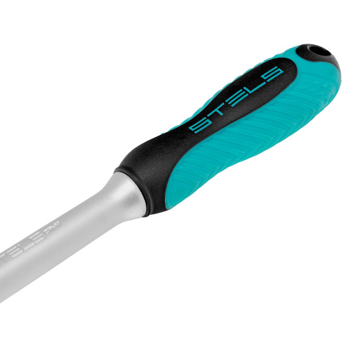 Ключ-трещотка шарнирный 3/8", СrV, 72 зуба, с быстрым сбросом, матовый хром Stels по ценам производителя в Краснодаре с доставкой по всей России