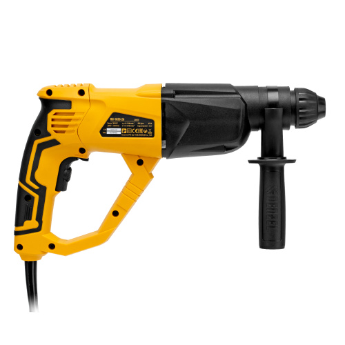 Перфоратор электрический RH-1050-26, SDS-plus, 1050 Вт, 3.2 Дж, 3 плюс 1 режим Denzel по ценам производителя в Краснодаре с доставкой по всей России