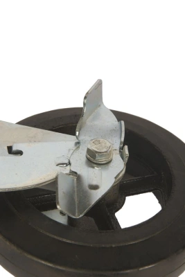 Колесо большегрузное поворотное SCdb 80 200 мм обрезиненное с тормозом (N) по ценам производителя в Краснодаре с доставкой по всей России