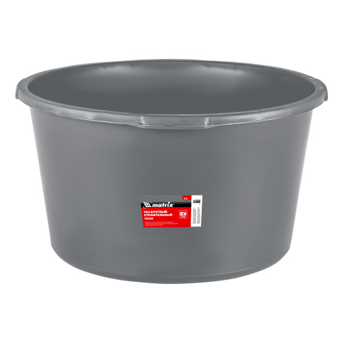 Таз круглый строительный усиленный, 90 л Matrix по ценам производителя в Краснодаре с доставкой по всей России