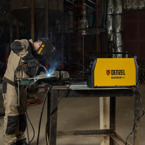 Аппарат инвертор. полуавтомат. сварки MultiMIG-200DP Synergy Double Pulse, 200 А, ПВ 80% Denzel по ценам производителя в Краснодаре с доставкой по всей России