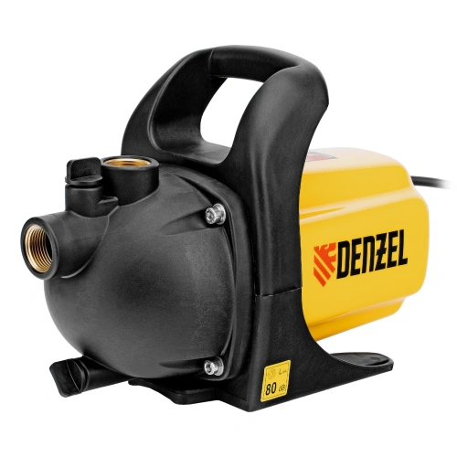 Садовый поверхностный насос GP 600, 600 Вт, 3000 л/ч, подъем 35 м, пластик Denzel по ценам производителя в Краснодаре с доставкой по всей России