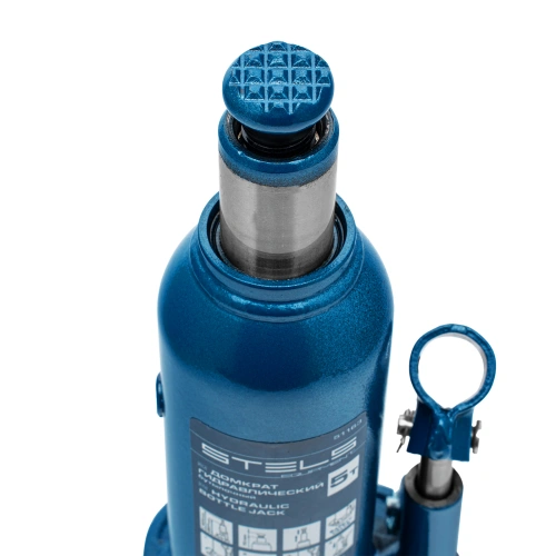 Домкрат гидравлический бутылочный, 5 т, h подъема 207-404 мм Stels по ценам производителя в Краснодаре с доставкой по всей России