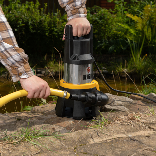 Дренажный насос DP1400X, 1400 Вт, подъем 11 м, 25000 л/ч Denzel по ценам производителя в Краснодаре с доставкой по всей России