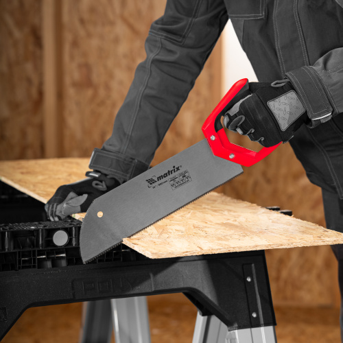 Пила для фанеры с запилом, 330 мм, двухкомпонентная рукоятка Matrix по ценам производителя в Краснодаре с доставкой по всей России