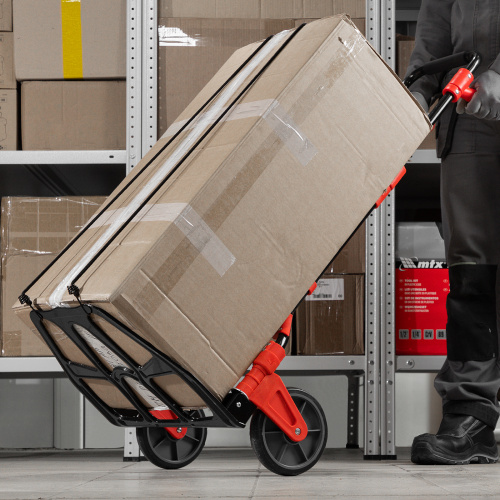 Тележка хозяйственная, складная, 2 колесная, грузоподъемность 150 кг Matrix по ценам производителя в Краснодаре с доставкой по всей России