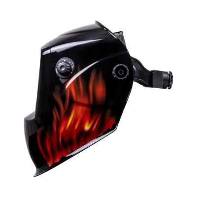 Маска сварщика КОРУНД-2 "пламя" (ф-р 7100V) без коробки по ценам производителя в Краснодаре с доставкой по всей России