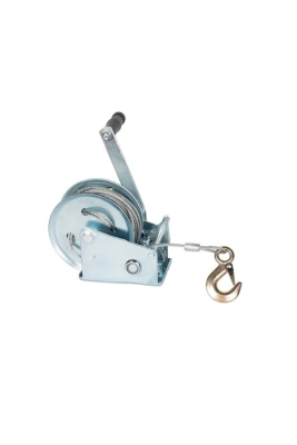 Лебедка ручная барабанная с тросом  700кг  20м оцинкованная TOR FD по ценам производителя в Краснодаре с доставкой по всей России
