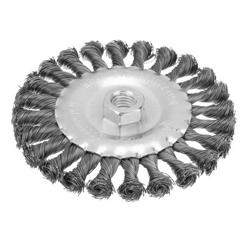 Щетка для УШМ 125 мм, М14, плоская, крученая проволока 0.5 мм Matrix по ценам производителя в Краснодаре с доставкой по всей России