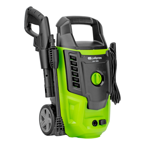 Моечная машина высокого давления АМ-1800, 1800 Вт, 140 бар, 350 л/ч, колесная Сибртех по ценам производителя в Краснодаре с доставкой по всей России